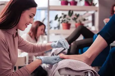 Manicure and pedicure